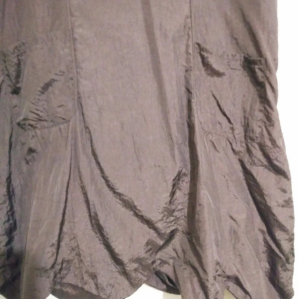 LN Tikima Dog Grooming Dress Long Brown Cover-Up XL